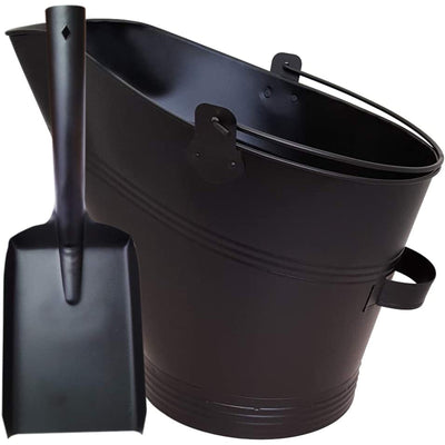 Black Fire Coal Bucket & Shovel