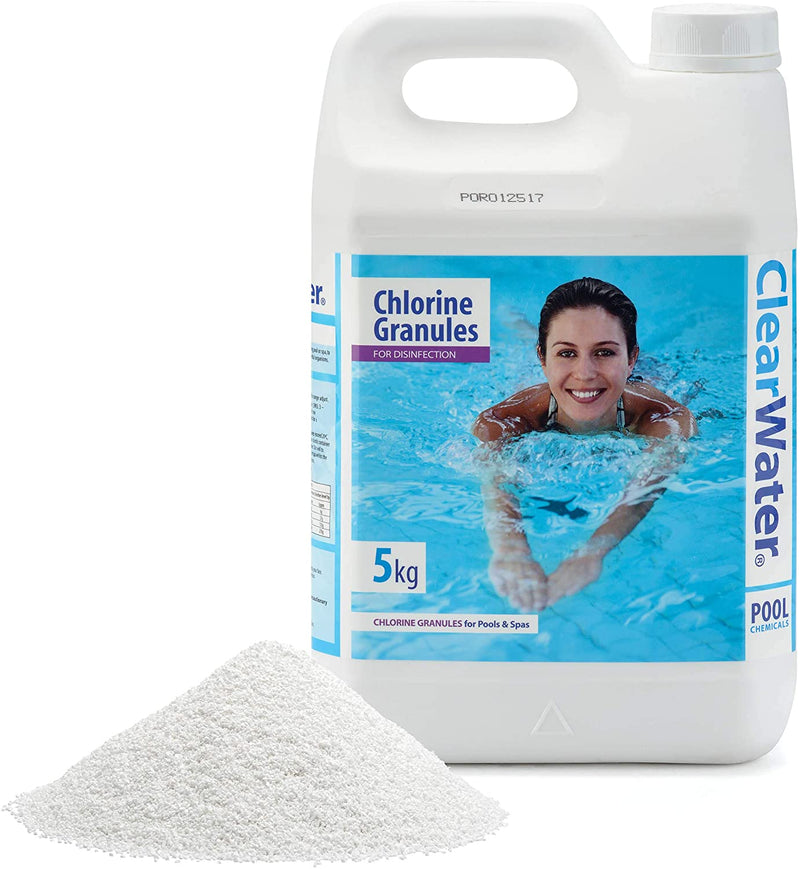 Clearwater Chlorine Granules for Hot Tub, 5 kg