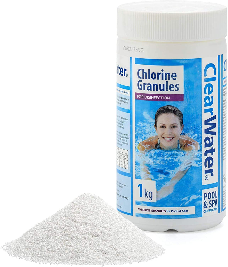 Clearwater 1kg Chlorine Granules