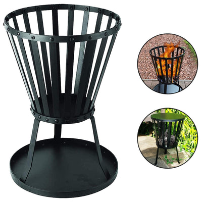 Steel Patio Fire Basket Brazier