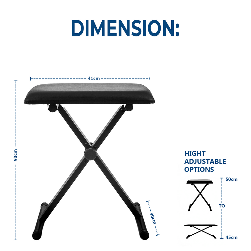 Piano Keyboard Stool/Chair