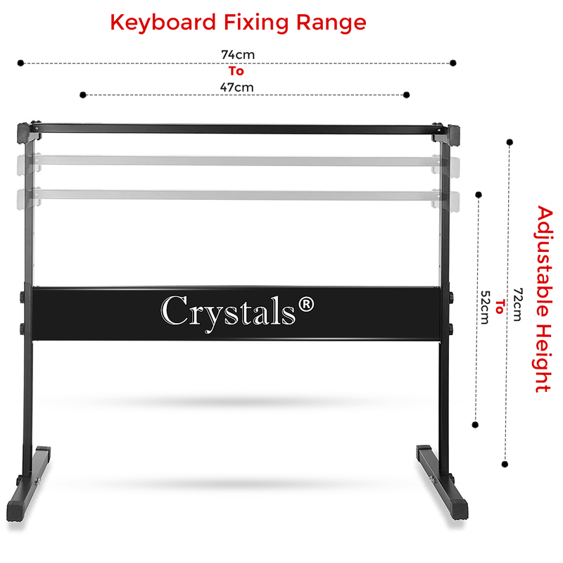 Piano Keyboard Stand Height Adjustable