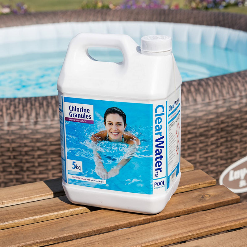 Clearwater Chlorine Granules for Hot Tub, 5 kg