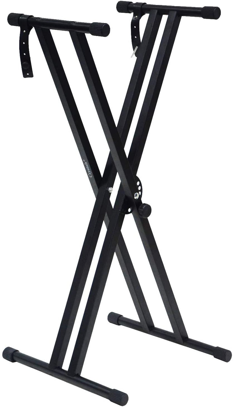 Double Tubes X Frame Keyboard Stand UK