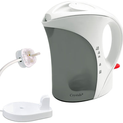 1 Litre Electric Cordless Travel Kitchen Kettle