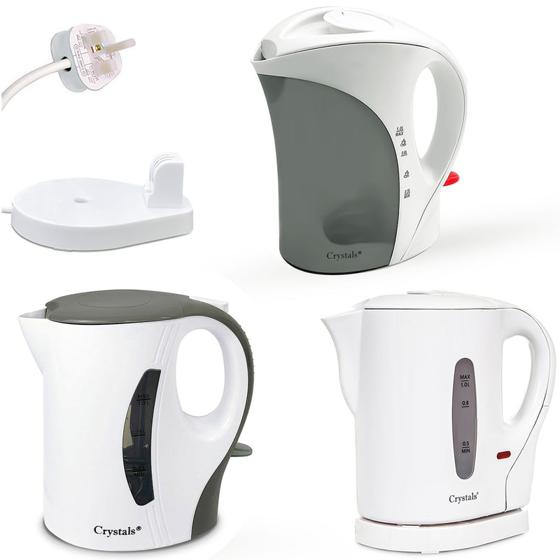 1 Litre Electric Cordless Travel Kitchen Kettle