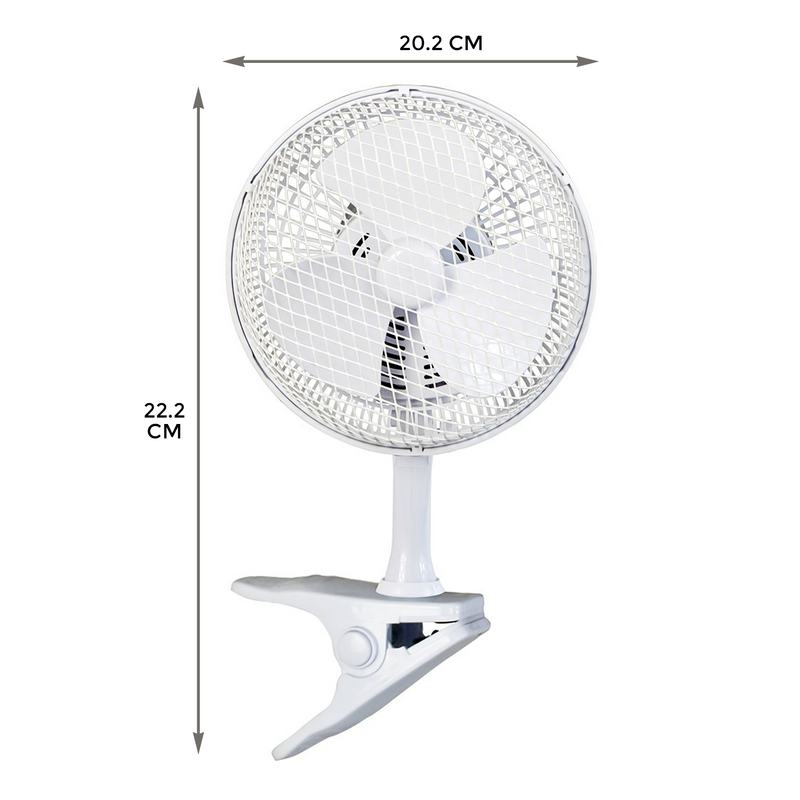 6" Office Desk Clip Fan