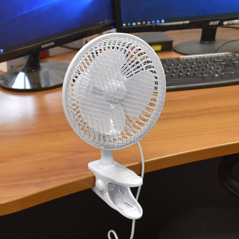 6" Office Desk Clip Fan