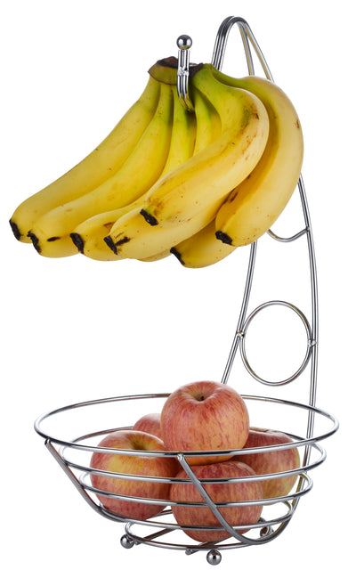 Stainless Steel Fruit Basket Silver