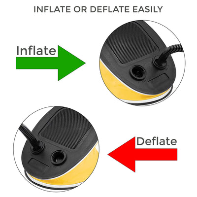 Foot Pump for Inflatables - 2 Nozzles