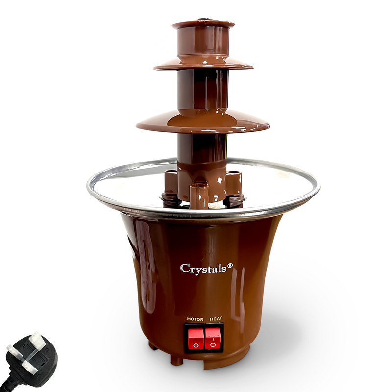 3 Tier Chocolate Fondue Fountain Pink/Brown