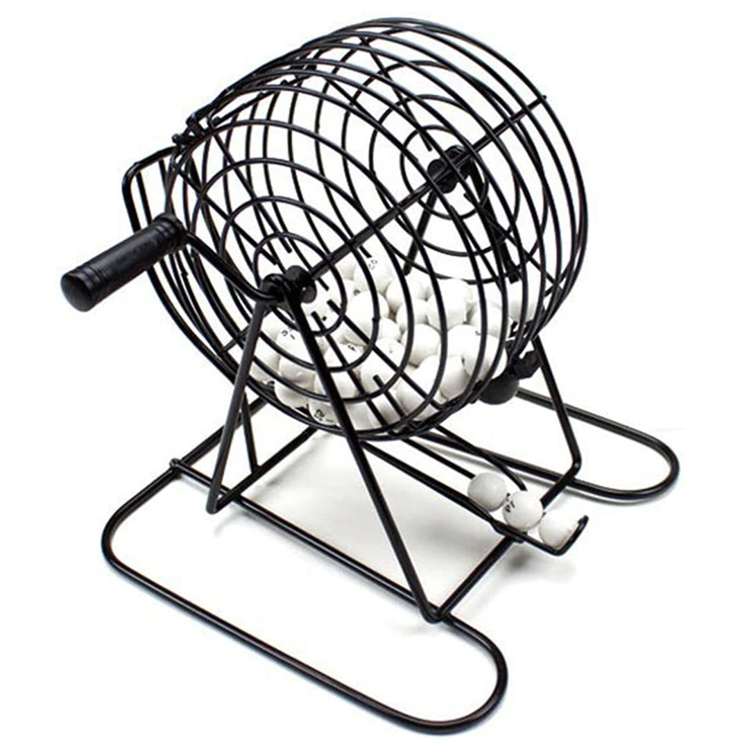 Bingo Machine Metal Cage Game