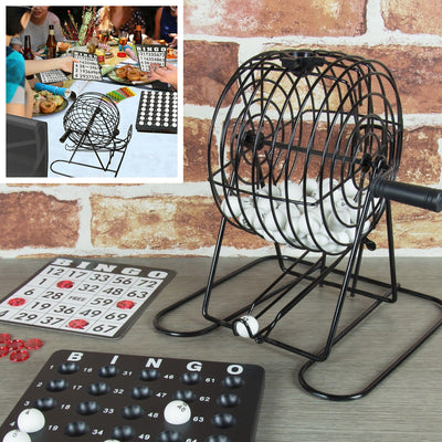Bingo Machine Metal Cage Game