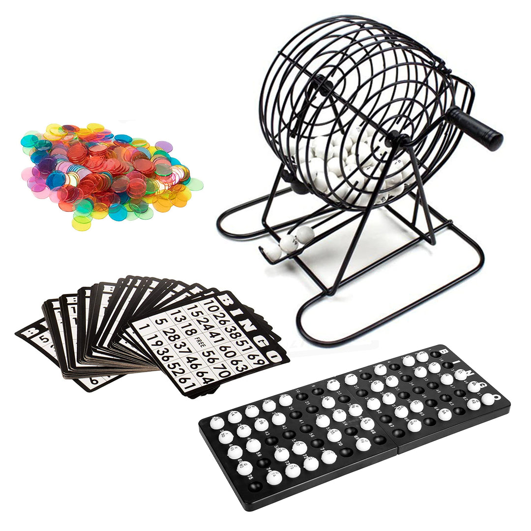 Bingo Machine Metal Cage Game