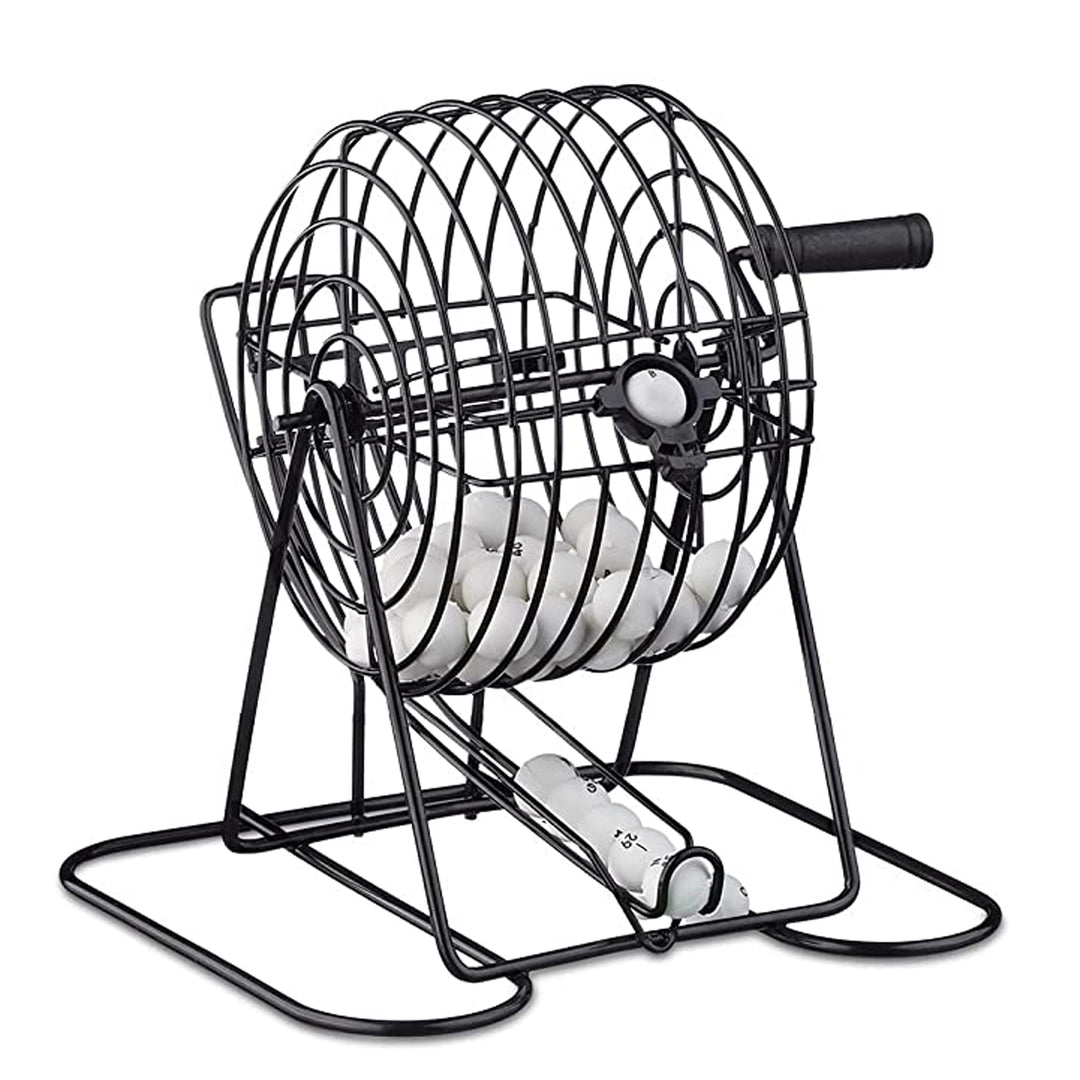 Bingo Machine Metal Cage Game