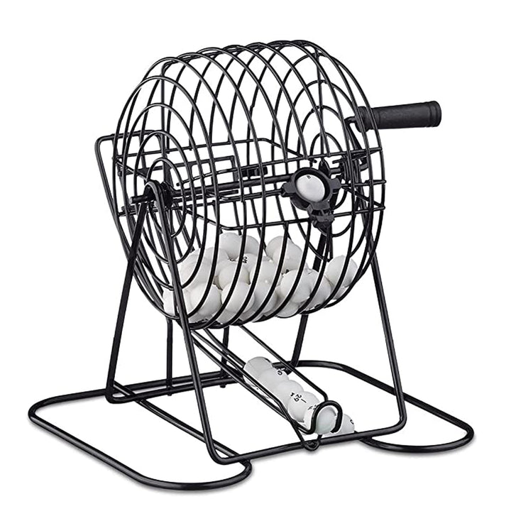 Bingo Machine Metal Cage Game