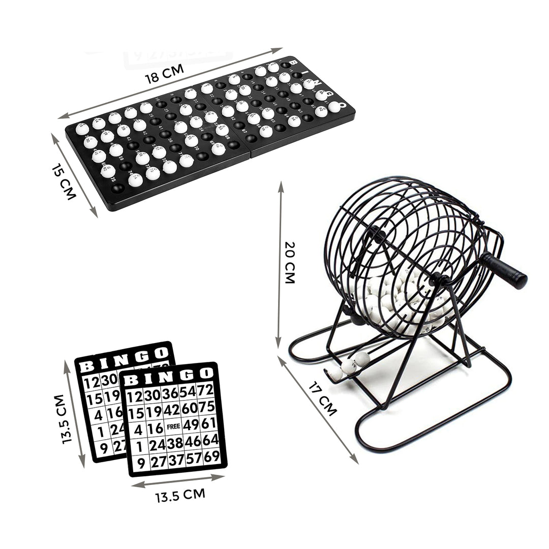 Bingo Machine Metal Cage Game