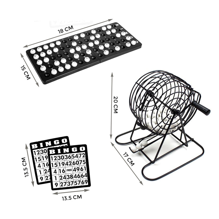 Bingo Machine Metal Cage Game