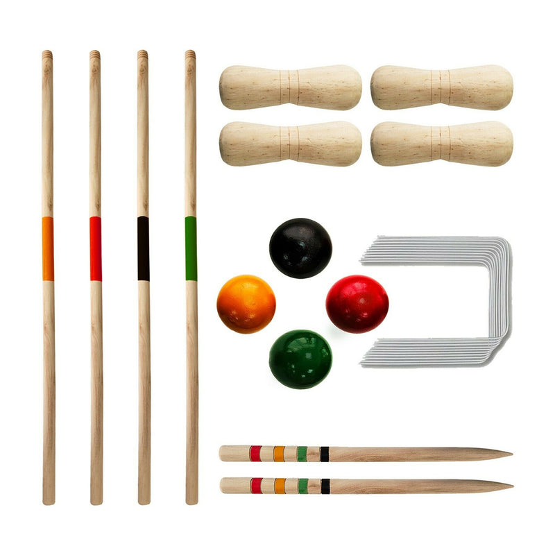 4 Player Full Size Croquet Set