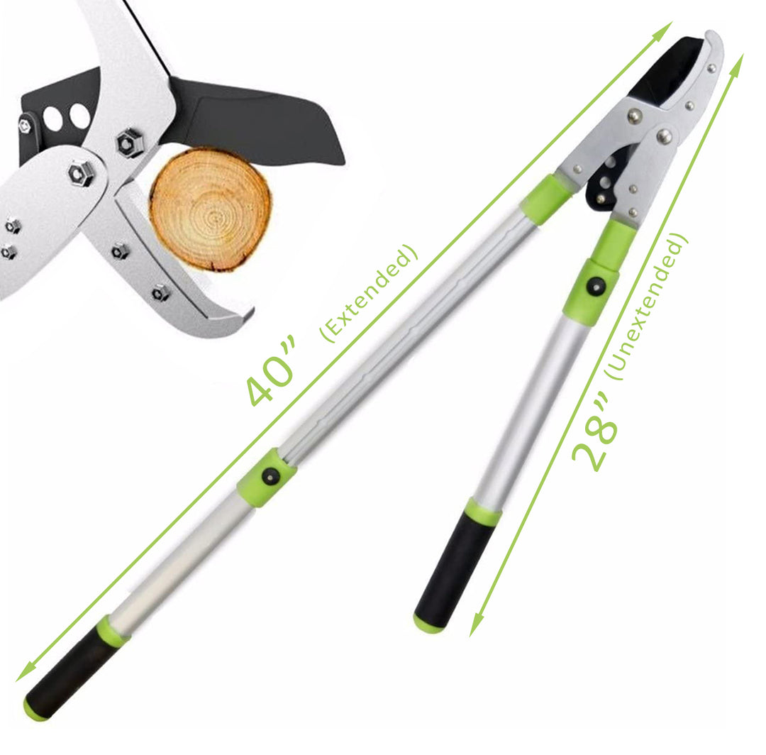 Telescopic Anvil Lopper Tree Branch Pruner