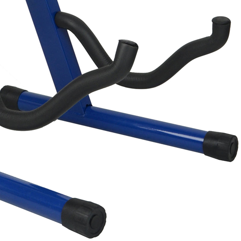 Foldable Music Guitar Stand (Blue)