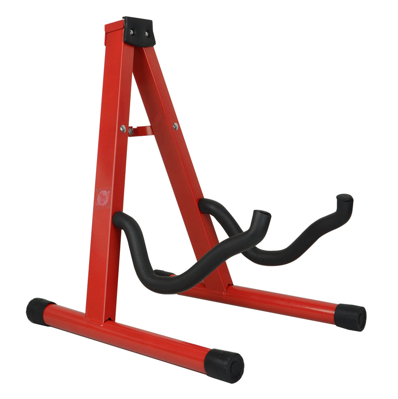 Foldable Music Guitar Stand (Red)