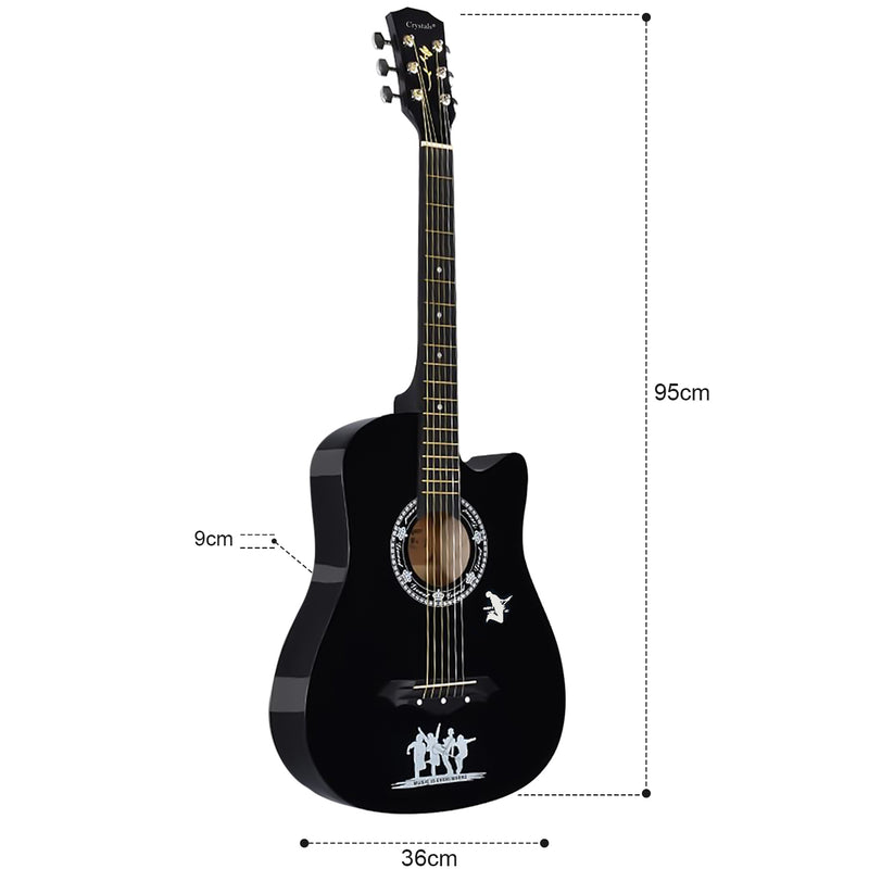 38" Full Size 6 String Acoustic Guitar