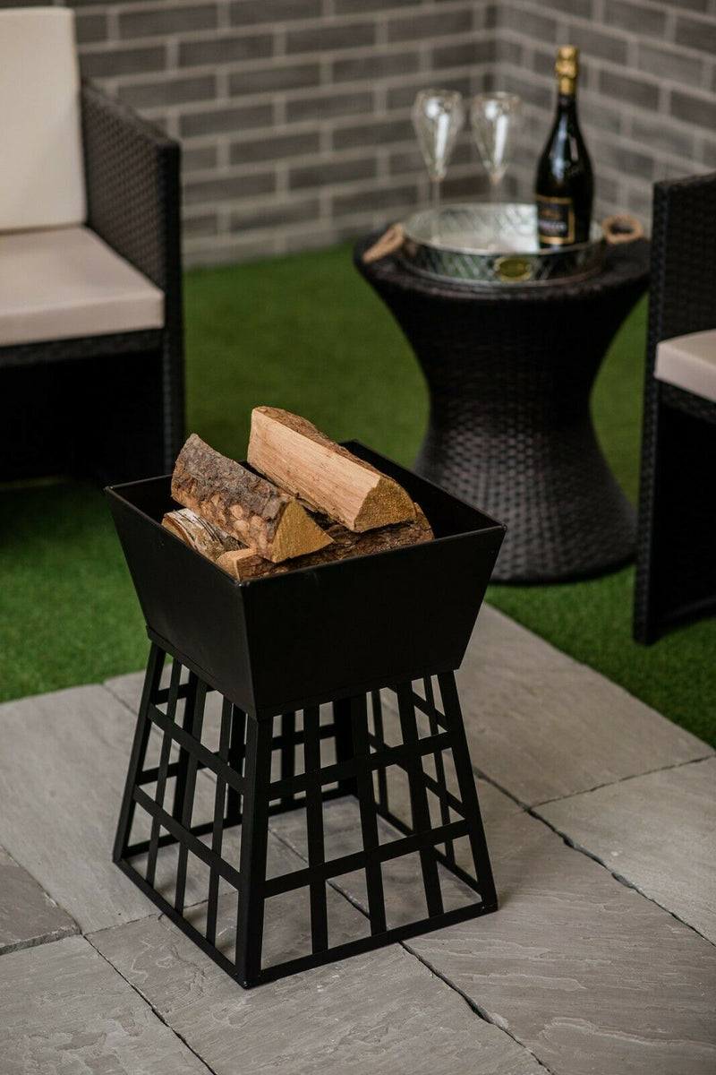 Leisure Square Fire Pit BBQ