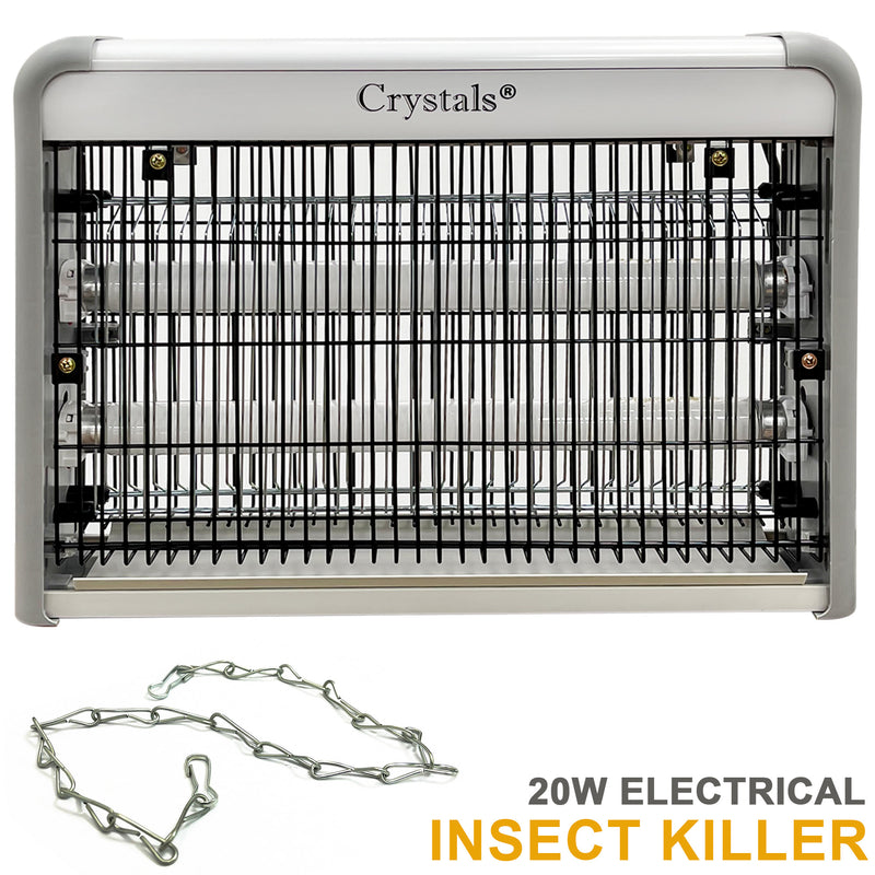 20W Electrical Insect Killer Silver