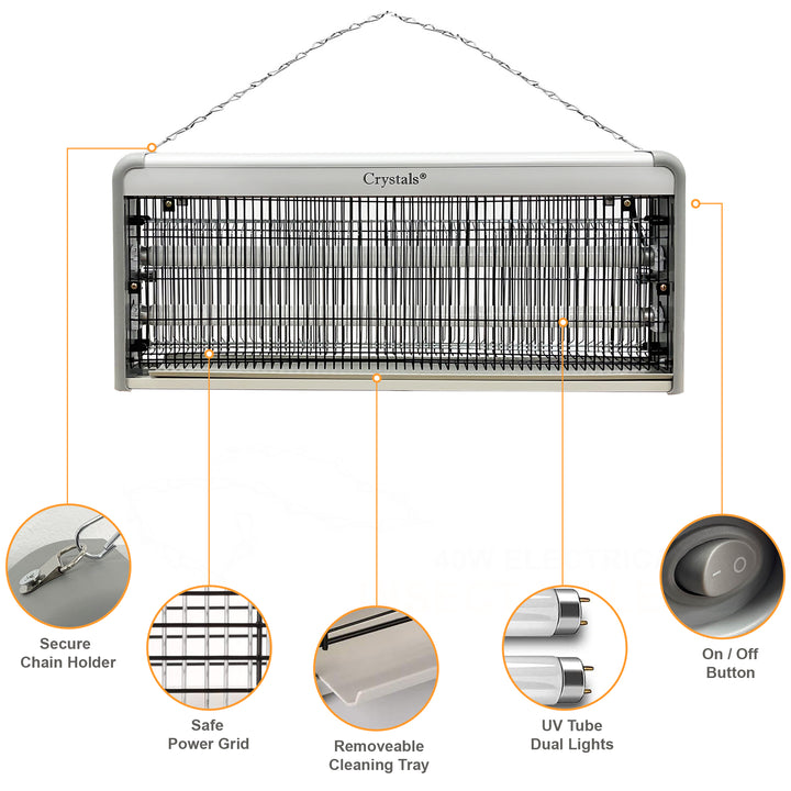 Electric Fly Zapper Insect Mosquito Killer 40W