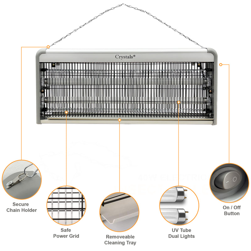 Electric Fly Zapper Insect Mosquito Killer 40W