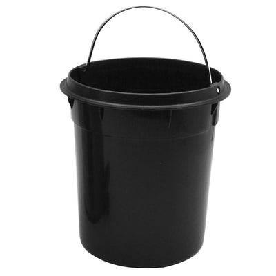 3 Litre Stainless Steel Pedal Bin - Black