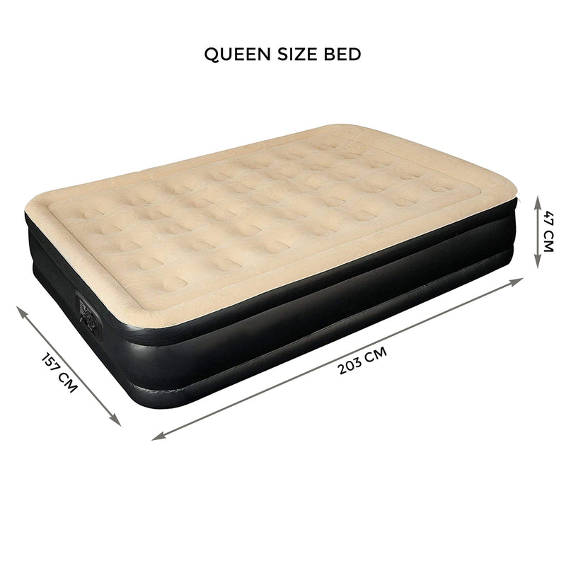 High Raised Air Bed Mattress Queen Size