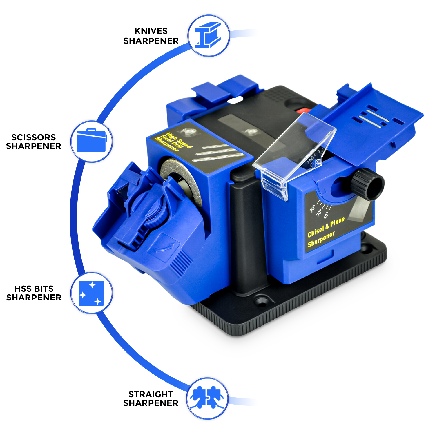 Automatic knife sharpener deals machine