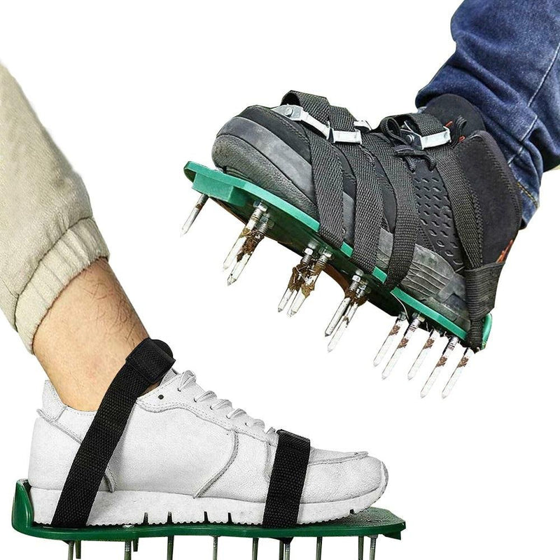 Garden Aerator Spiker Shoes