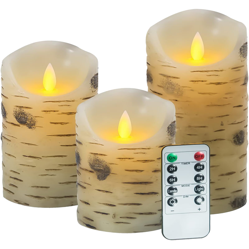 Flame-less LED Candles with Remote