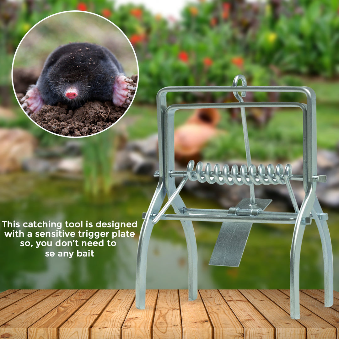 Heavy Duty Mole Claw Scissor Talpex Traps