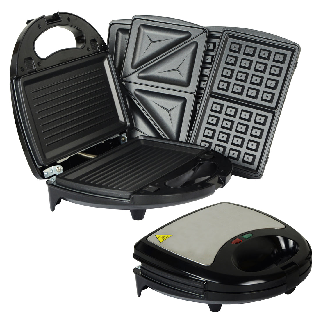 3 in 1 Waffle Maker & Sandwich Toaster