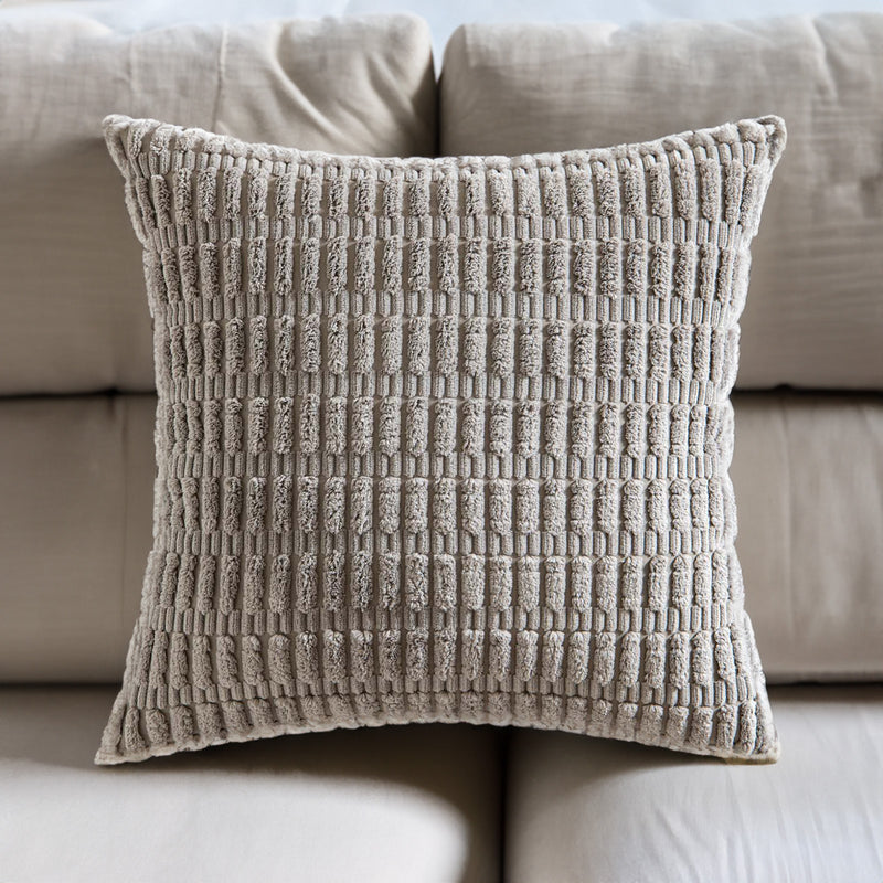 Stripped Throw Soft Filled Cushion