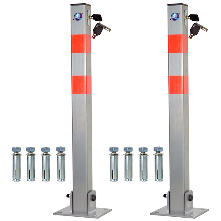 Lockable Folding Car Park Barrier