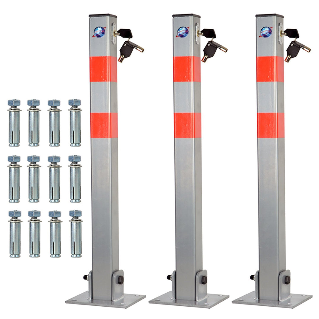 Lockable Folding Car Park Barrier