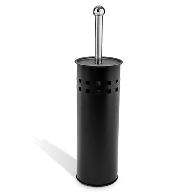 3L Pedal Bin with Toilet Brush Black