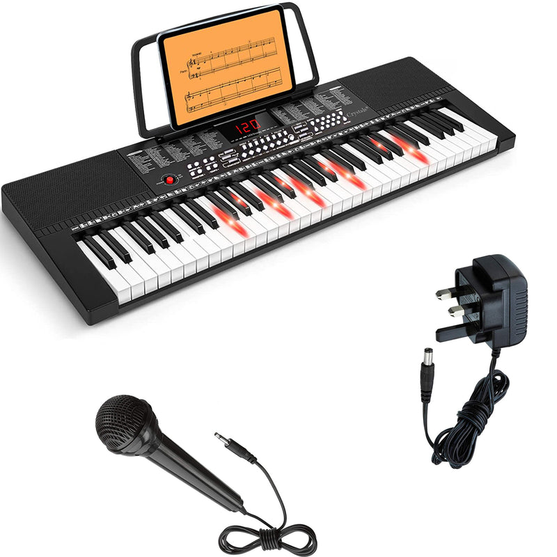 61 Keys Electronic Keyboard Piano & Microphone