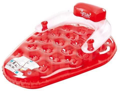 Pool's Inflatable Strawberry Lounger