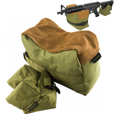 2/Set Gun Front And Rear Rest Bench Bag