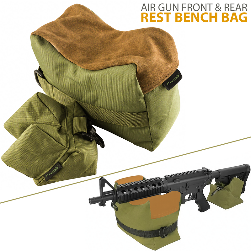 2/Set Gun Front And Rear Rest Bench Bag