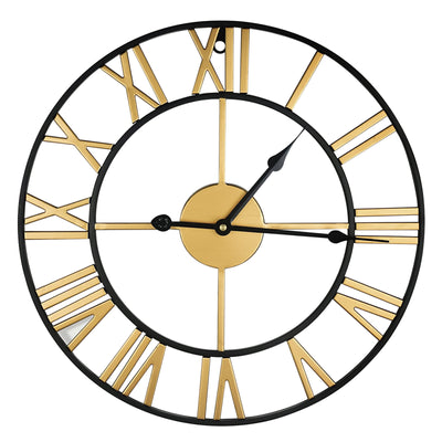 Garden Wall Clock Metal - 60CM