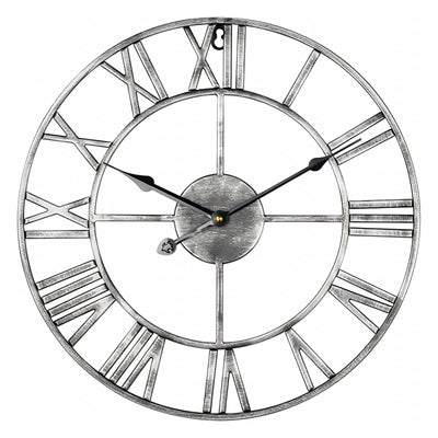 Garden Wall Clock Metal - 60CM