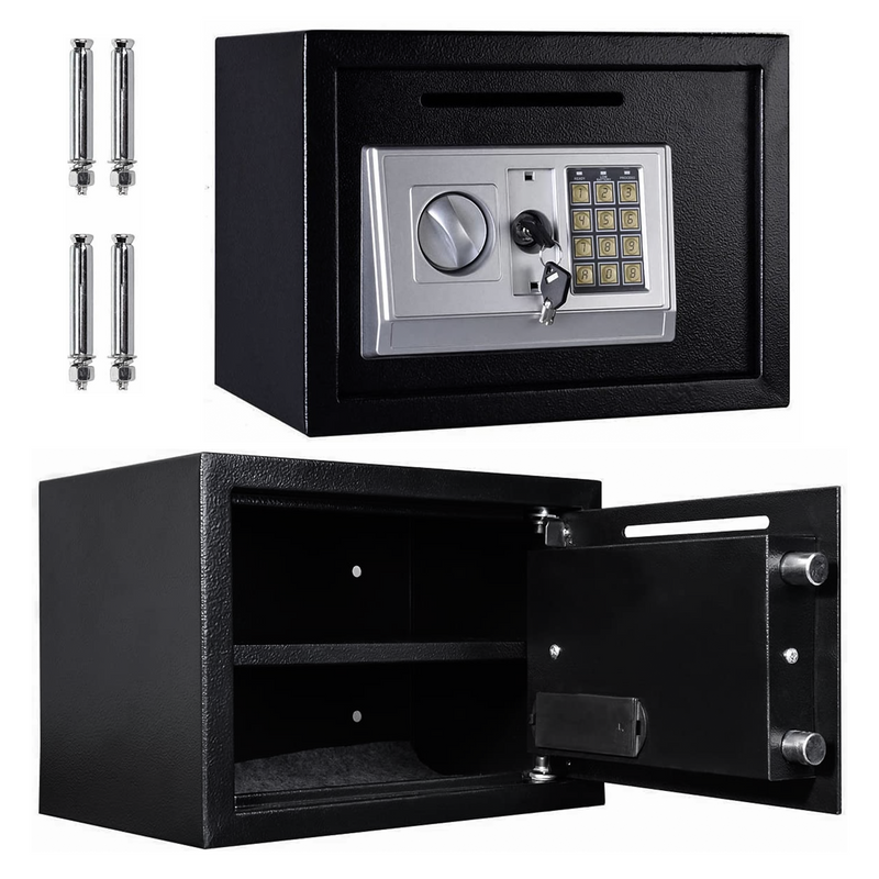 Digital Money Safe Box - Lockable Money Box