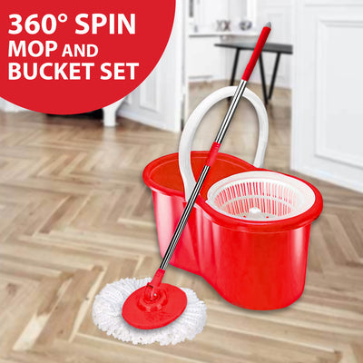 360° Spin Rotating MOP & Bucket Set